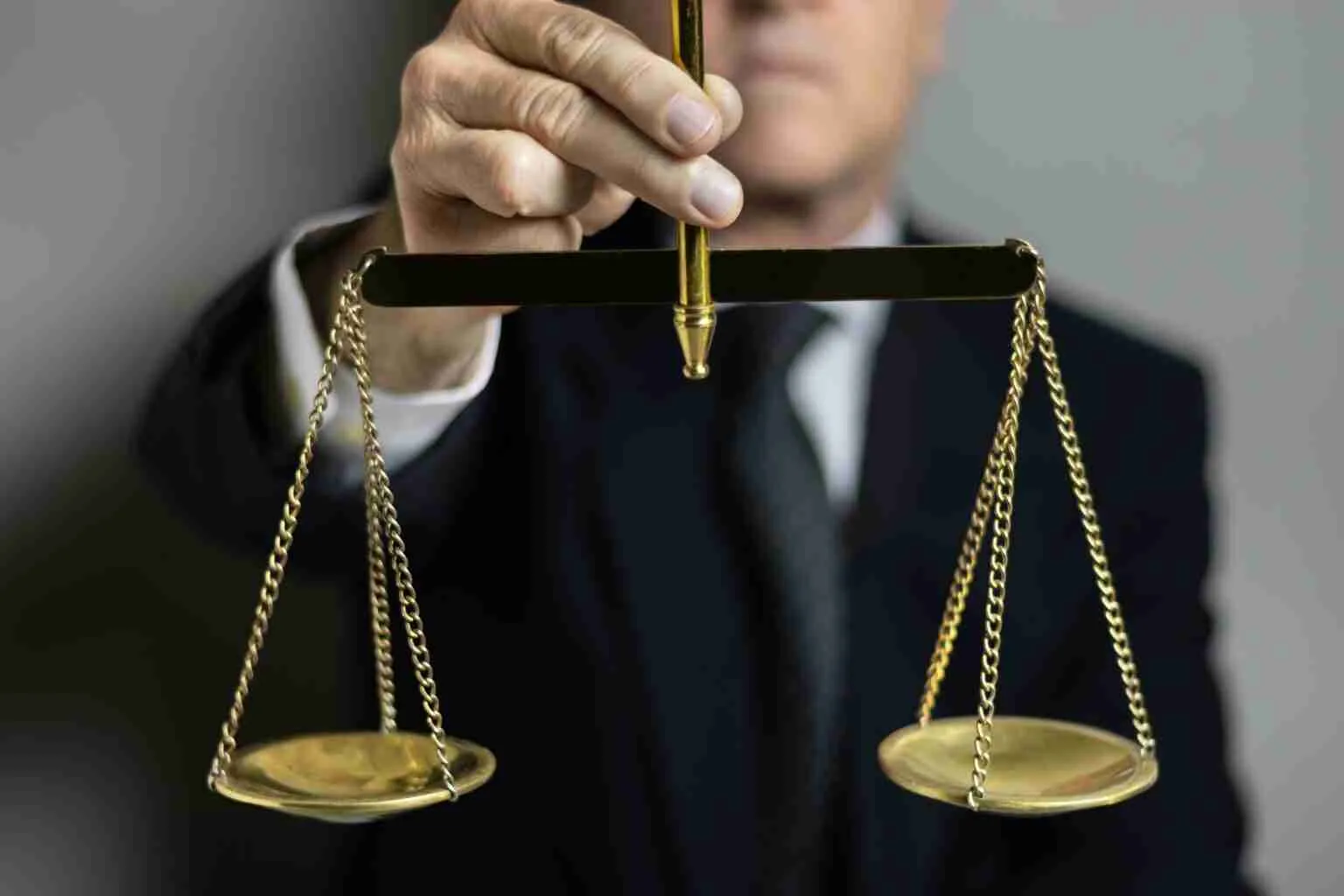 truth concept arrangement with balance